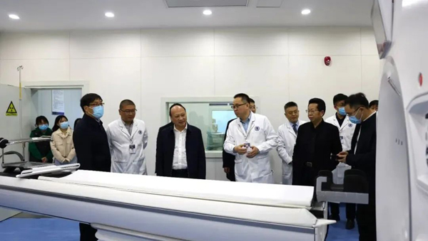 厚捷资讯丨领导关怀 经开区管委会主任蒲承明带队调研重庆全域肿瘤医院