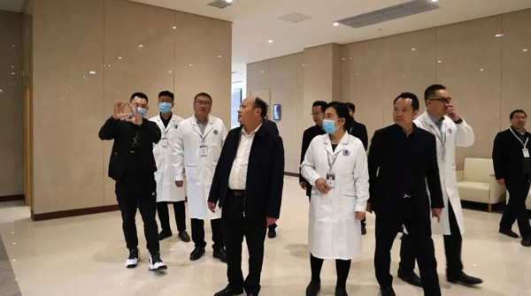厚捷资讯丨领导关怀 经开区管委会主任蒲承明带队调研重庆全域肿瘤医院