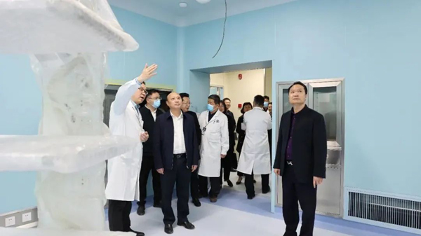 厚捷资讯丨领导关怀 经开区管委会主任蒲承明带队调研重庆全域肿瘤医院