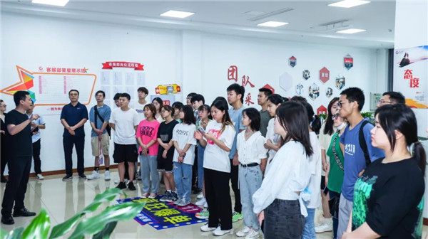 校企交流丨重庆三峡医药高等专科学校师生一行到我司实地参观 交流学习