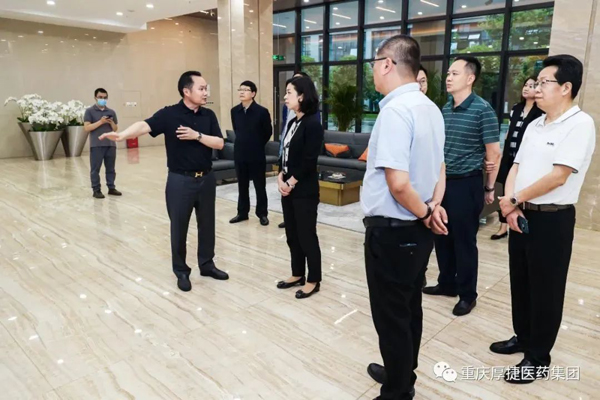 领导关怀丨万州区委统战部与酉阳县委统战部带队参观调研我司中药产业